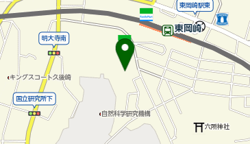 葵丘の地図画像