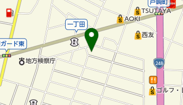 サワダダンススタジオの地図画像