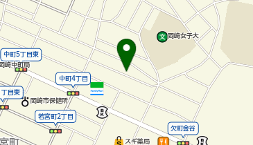 ダンススタジオイノウエの地図画像