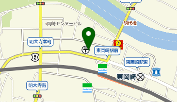 ECCパソコンスクール岡崎校の地図画像