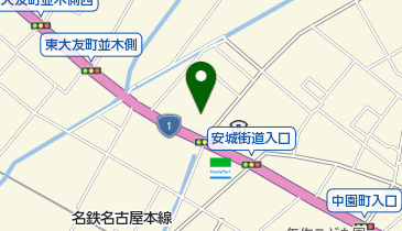 浜沢紙管株式会社の地図画像