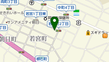 コピーヌオギノの地図画像