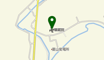 華蔵院の地図画像