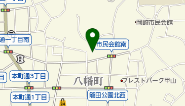甲山寺の地図画像