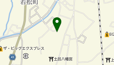 弘福寺の地図画像