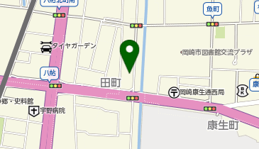 ひらいわ質店の地図画像