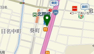 愛知商銀岡崎支店の地図画像