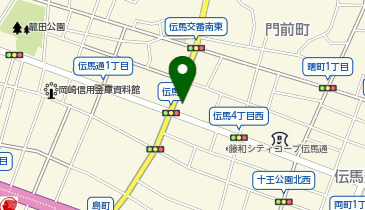 株式会社花一生花店の地図画像
