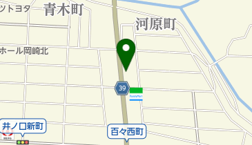 フラワーショップ泉の地図画像