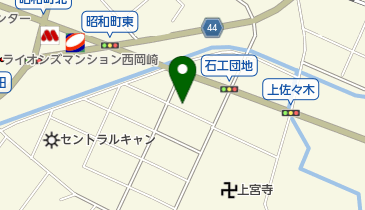 大島組石工団地の地図画像