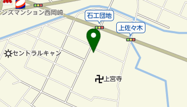 岡崎石工団地協組の地図画像