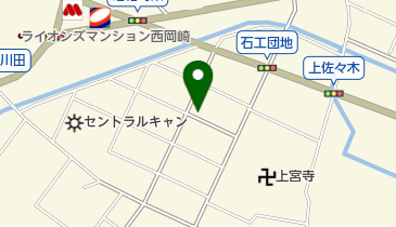 鳥居稔石材店団地工場の地図画像