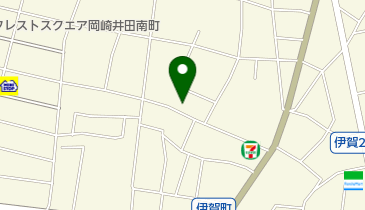 板倉生花店の地図画像
