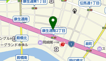 住友生命保険相互会社愛知東支社 康生支部の地図画像