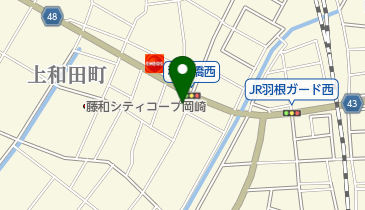 マージャンクラブエースの地図画像