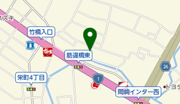 牌館の地図画像