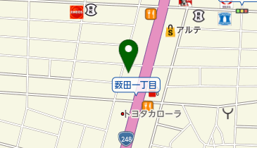 大蔵屋の地図画像