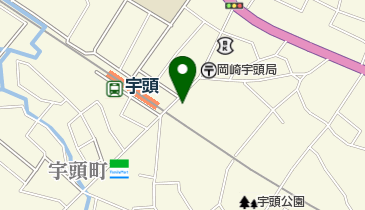 水越理容店の地図画像