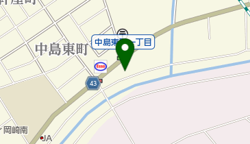 楽々亭の地図画像