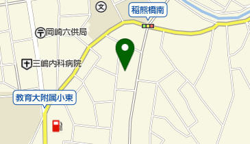 岡崎市役所 児童育成センター 梅園児童育成センターの地図画像