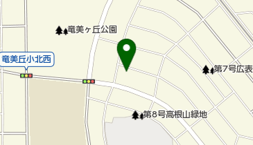 岡崎市役所 児童育成センター 竜美丘児童育成センターの地図画像