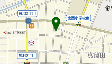 丸喜織物修整株式会社の地図画像