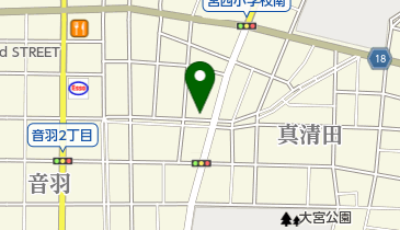 奥村電機株式会社の地図画像