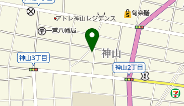 神山そろばん教室の地図画像