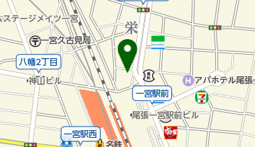 衣舞レンタルブティック一宮店の地図画像