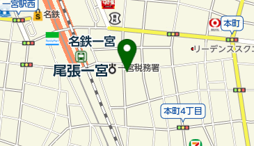 メガネの賞月堂 一宮店の地図画像