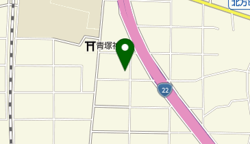 日伸自動車の地図画像