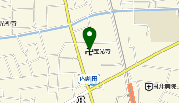 宝光寺の地図画像