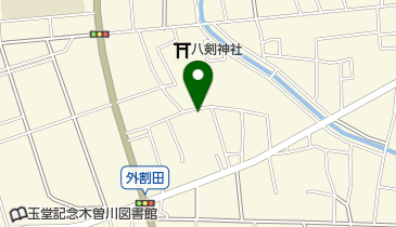 聞法寺の地図画像