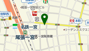 タカヒロエステティックサロン一宮店の地図画像