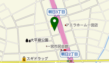 愛互贈答一宮支社の地図画像