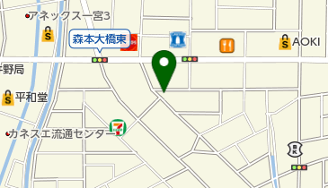 豊島犬猫病院の地図画像