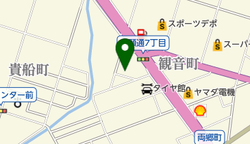 本田旗店の地図画像