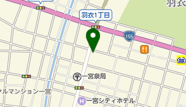 美容室麗子の地図画像