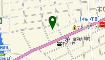 有限会社宝珠堂 一宮店の地図画像