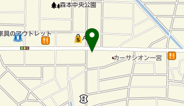 ペットのお風呂やさんワンワン(WONWON)一宮店の地図画像