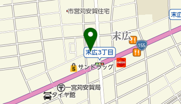 バンビ調剤薬局の地図画像