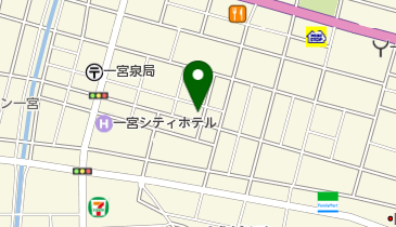 一宮バレエスクールの地図画像