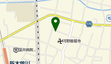 田中隆明既製服の地図画像