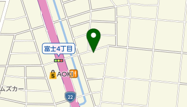 シバヤマ理容院 赤見店の地図画像