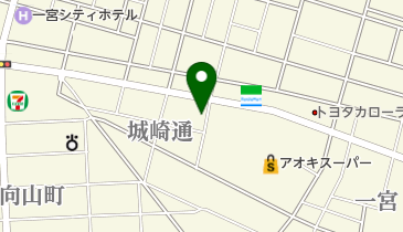 ピザーラ一宮店の地図画像