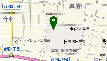 一宮市 一宮スポーツ文化センターの地図画像