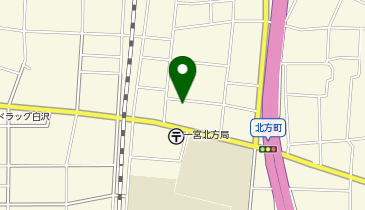 一宮市役所 北方公民館の地図画像