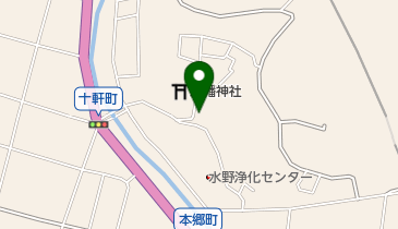 押谷指圧治療院の地図画像