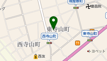 青山編物装の地図画像