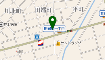 大島ふとん店の地図画像